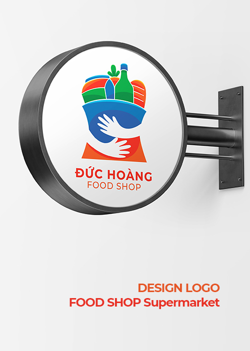 Thiết kế Logo của hàng, siêu thị Thực phẩm