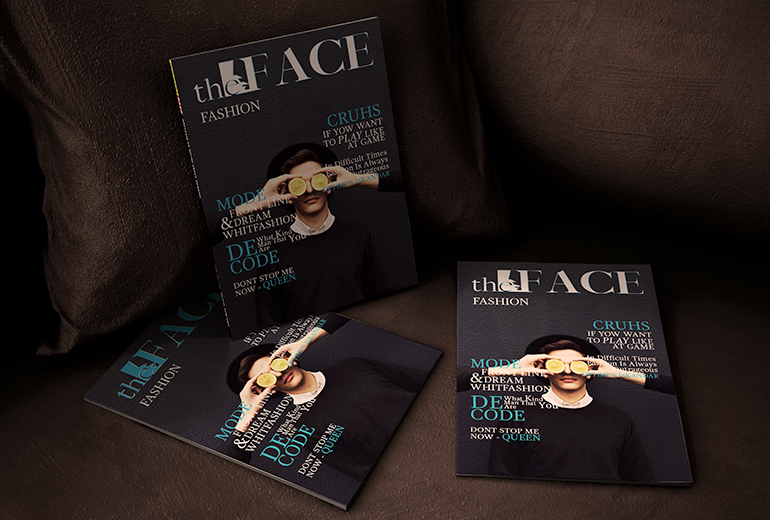 Thiết kế tạp chí The Facee