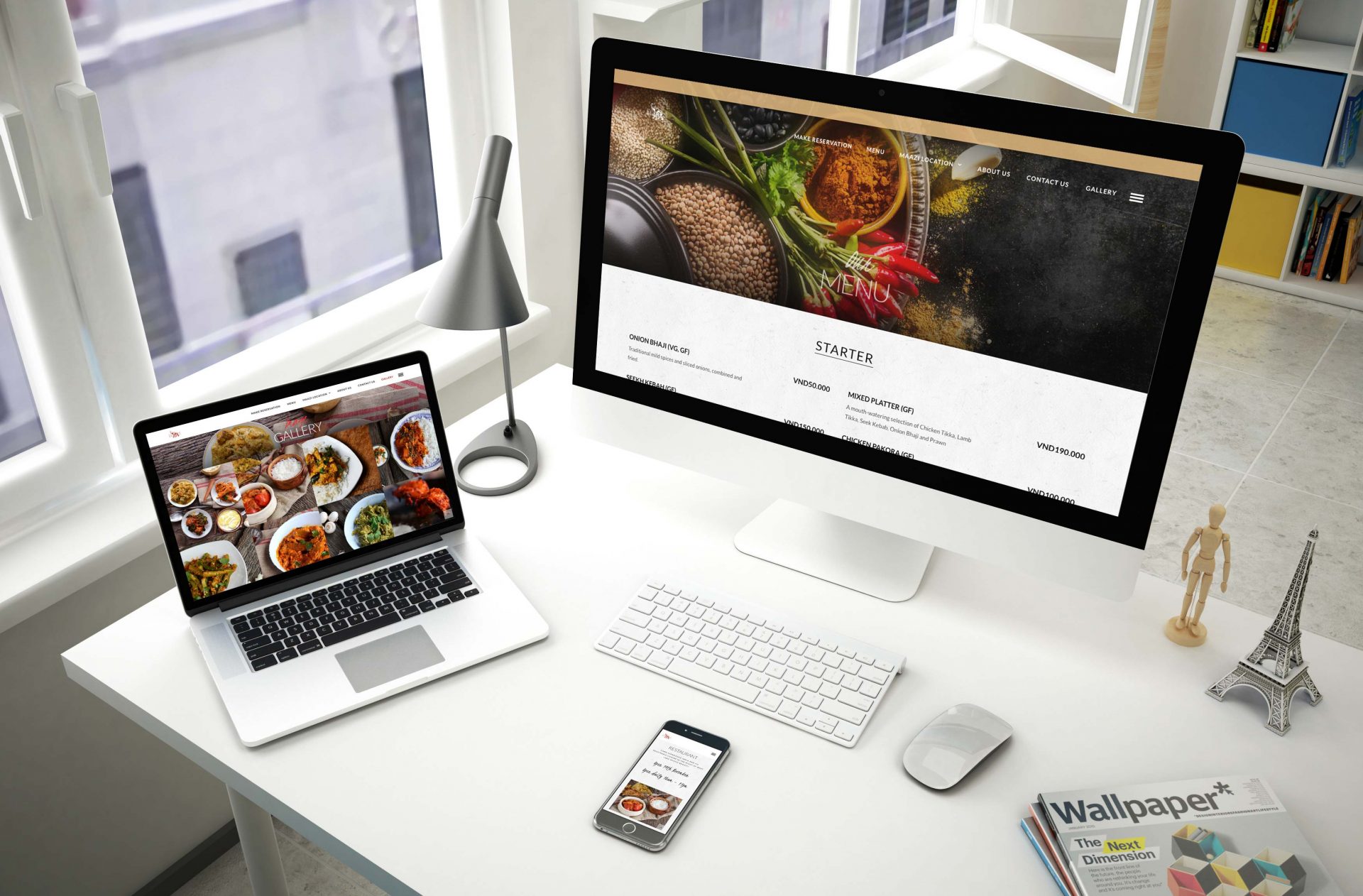 Thiết kế website MAAZI